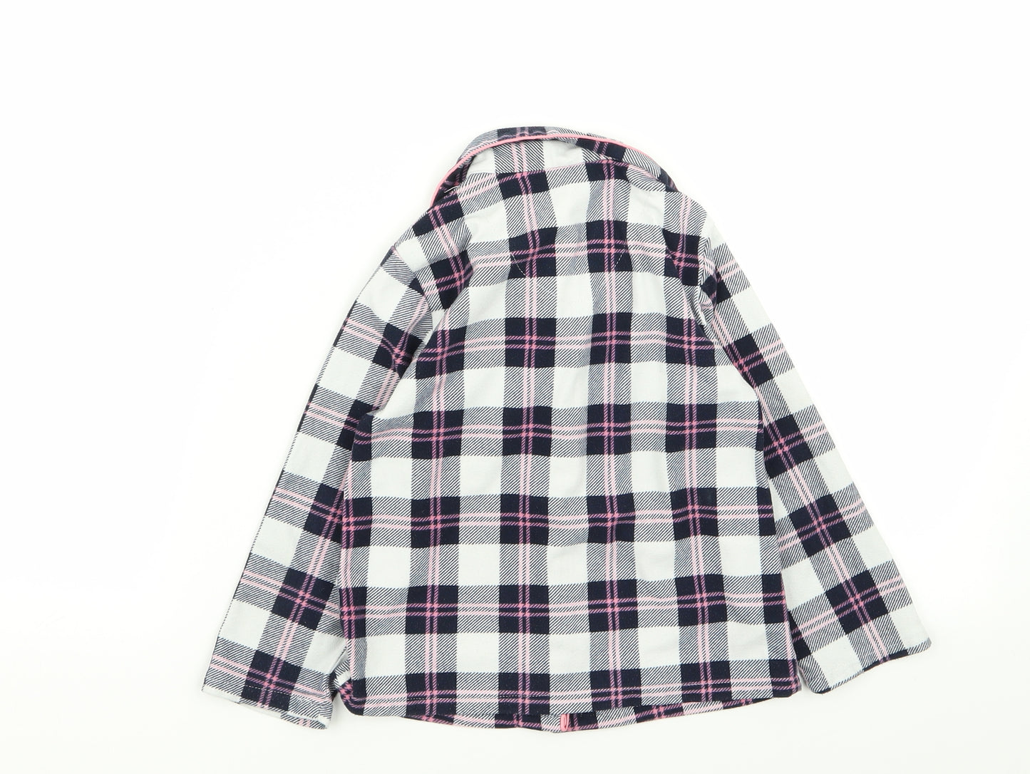 Peacocks Girls Multicoloured Check  Top Pyjama Top Size 4-5 Years
