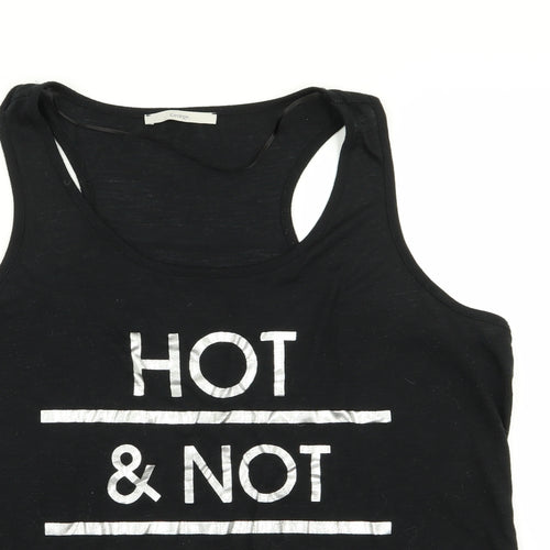 Asda George Womens Black   Basic Tank Size 20