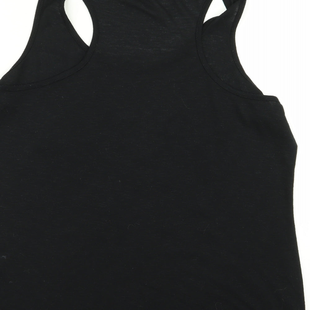 Asda George Womens Black   Basic Tank Size 20