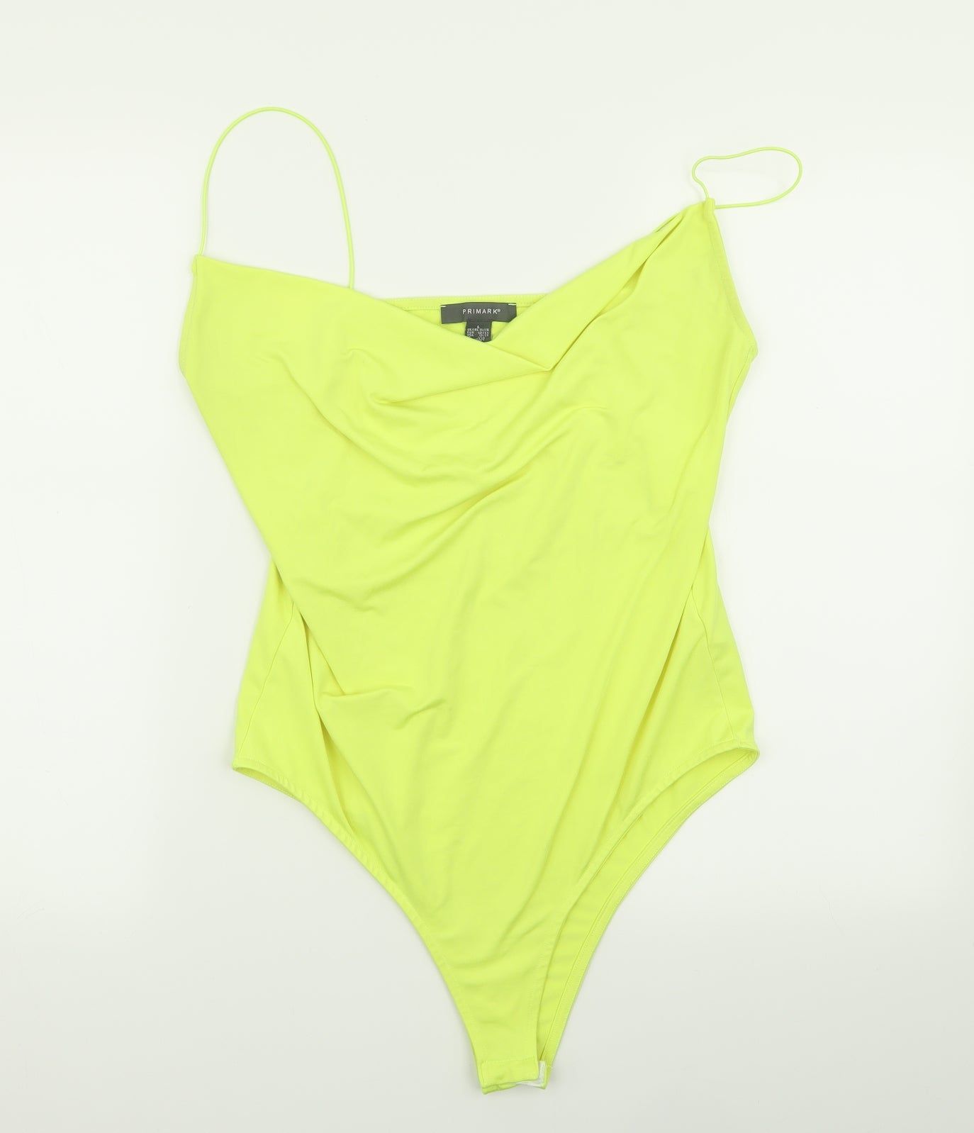 Primark Womens Yellow   Bodysuit One-Piece Size 14