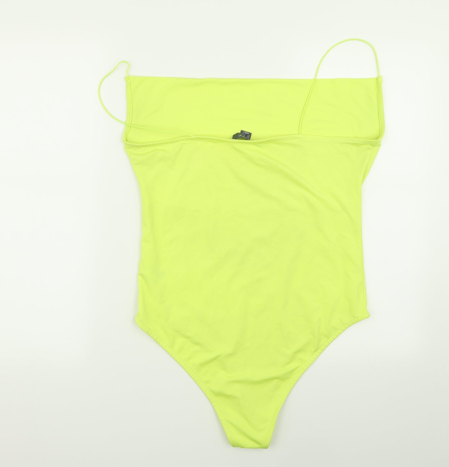 Primark Womens Yellow   Bodysuit One-Piece Size 14