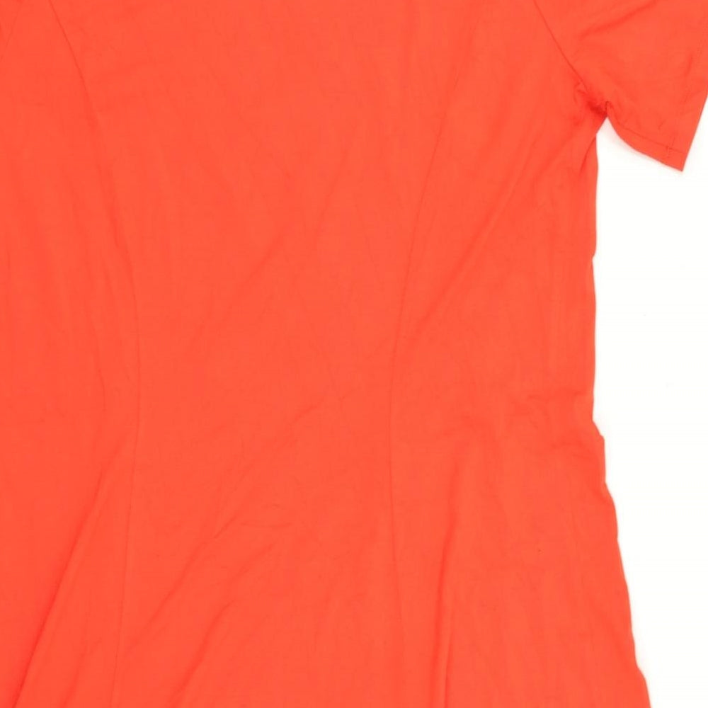 F&F Womens Red   T-Shirt Dress  Size 16