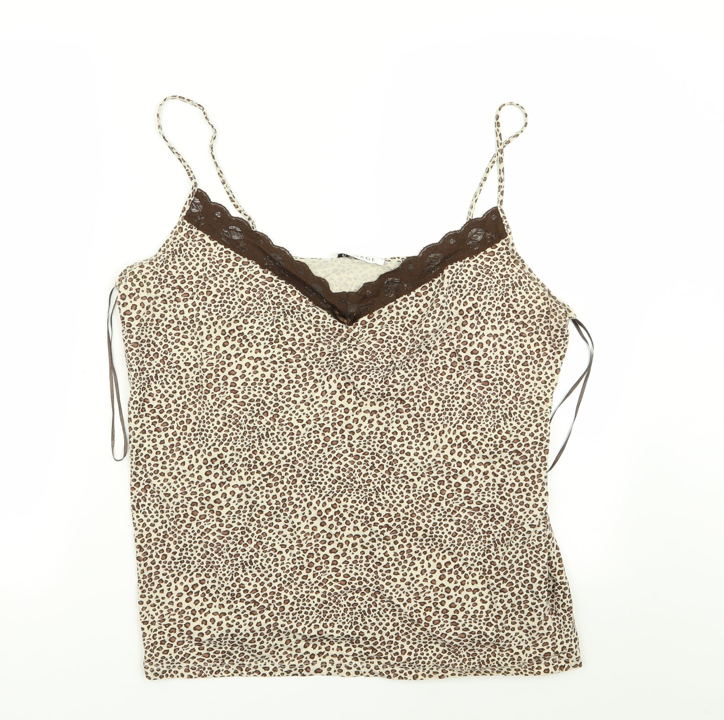 Asda George Womens Multicoloured Animal Print  Top Pyjama Top Size 20
