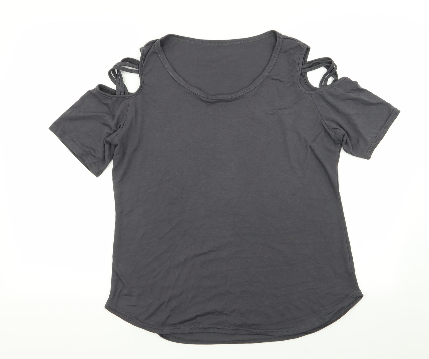 Preworn Womens Grey   Basic T-Shirt Size XL