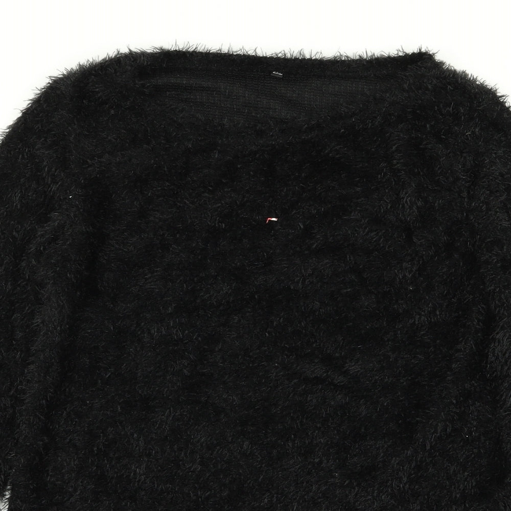 Preworn Womens Black   Pullover Jumper Size 2XL