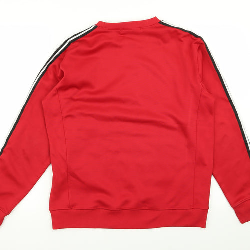 Mennace Mens Red   Pullover Jumper Size XS