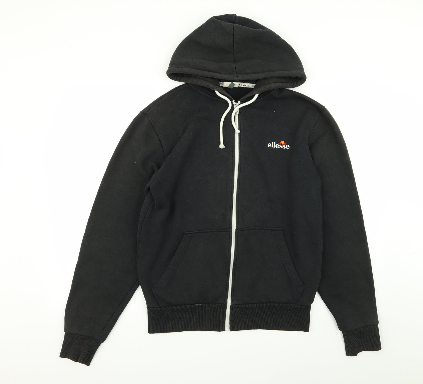 ellesse Mens Black   Full Zip Jumper Size S
