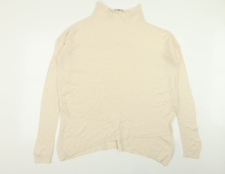 TU Womens Beige Pullover Jumper Size 14