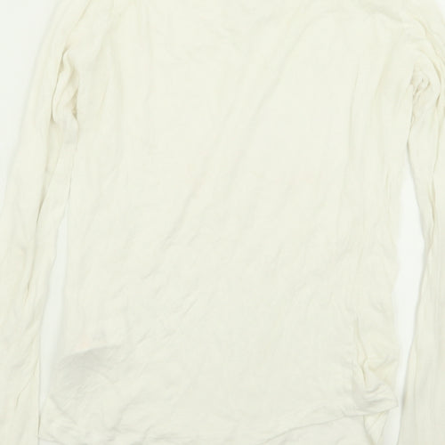 New Look Womens White   Basic T-Shirt Size 8