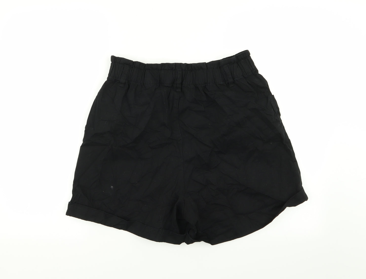 H&M Womens Black   Chino Shorts Size M