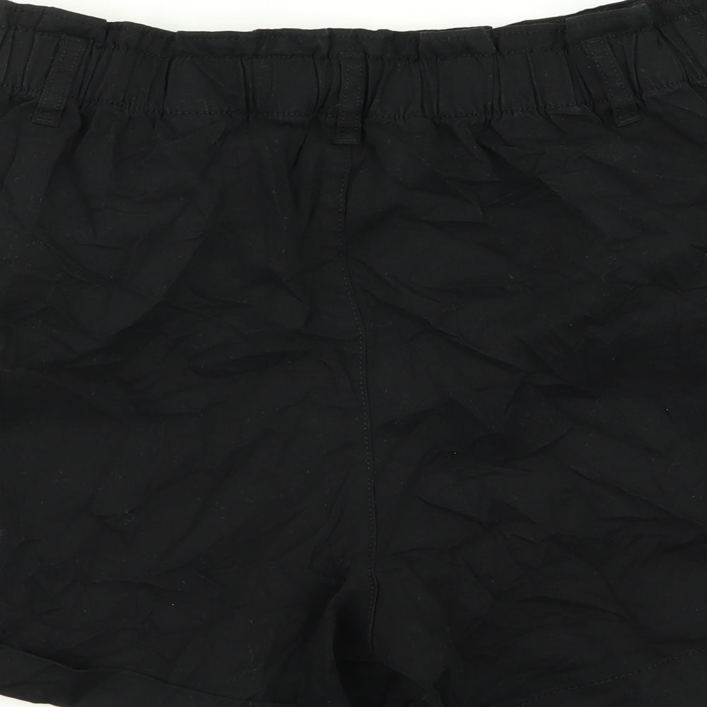 H&M Womens Black   Chino Shorts Size M