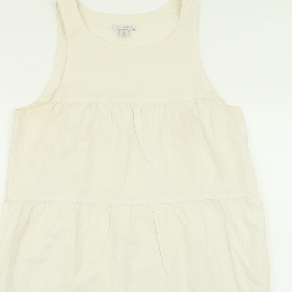 Gap Womens White   A-Line  Size 8
