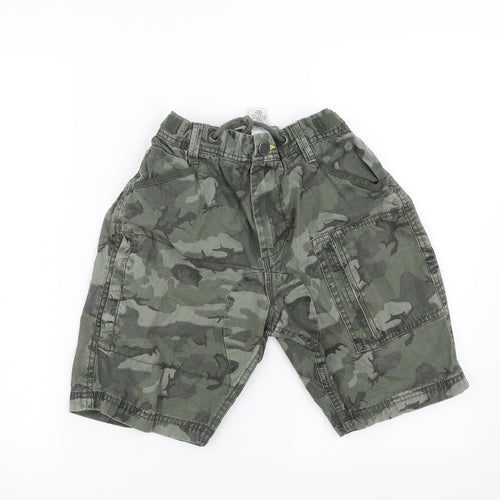 NEXT Boys Green Camouflage  Cargo Shorts Size 12 Years