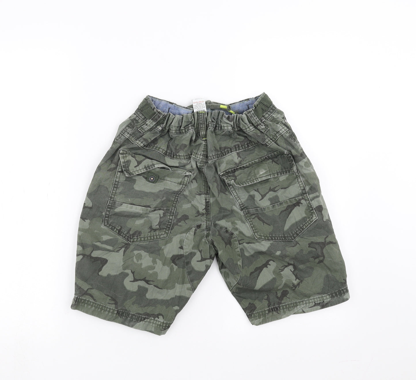 NEXT Boys Green Camouflage  Cargo Shorts Size 12 Years