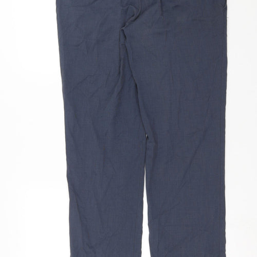 F&F Mens Blue   Trousers  Size 34 in L31 in