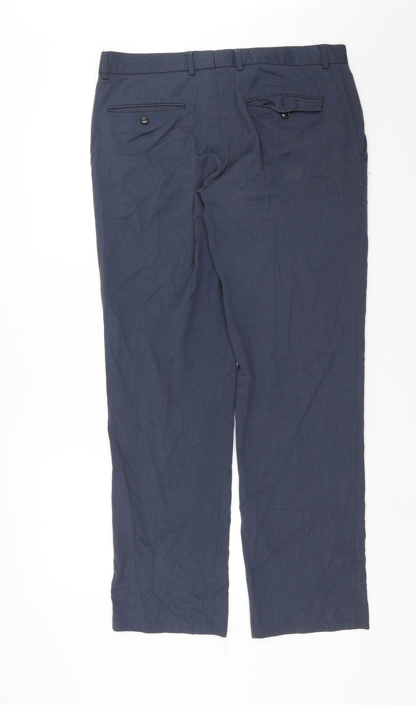 F&F Mens Blue   Trousers  Size 34 in L31 in
