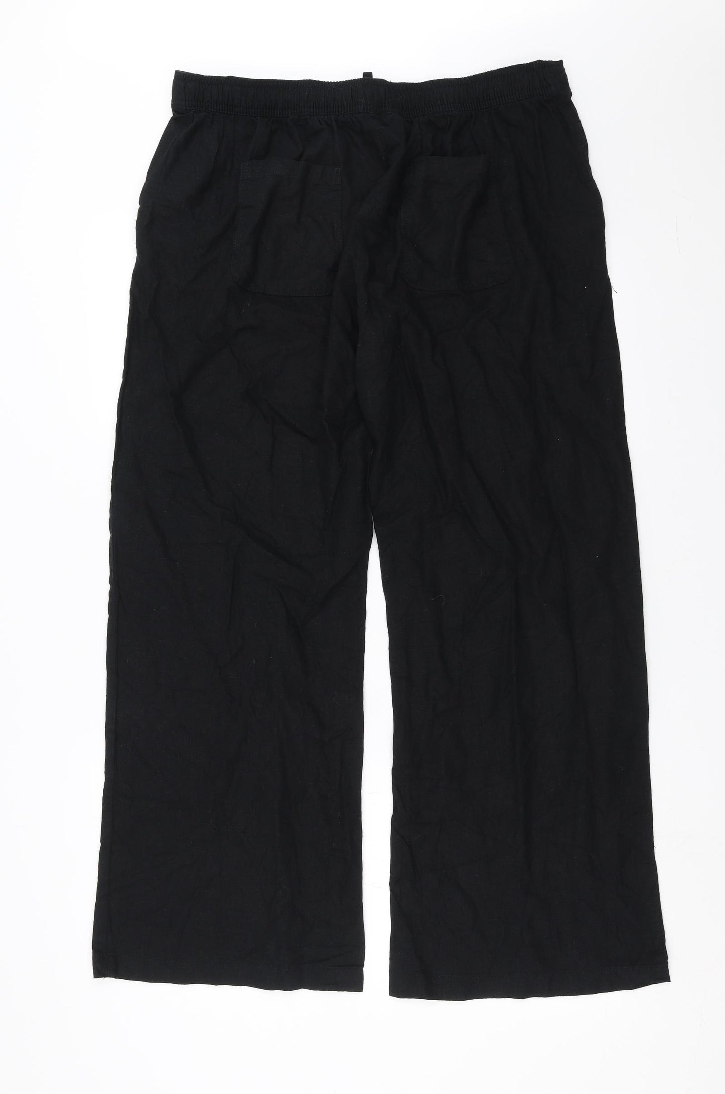 Sainsburys  Womens Black   Trousers  Size 16 L29 in