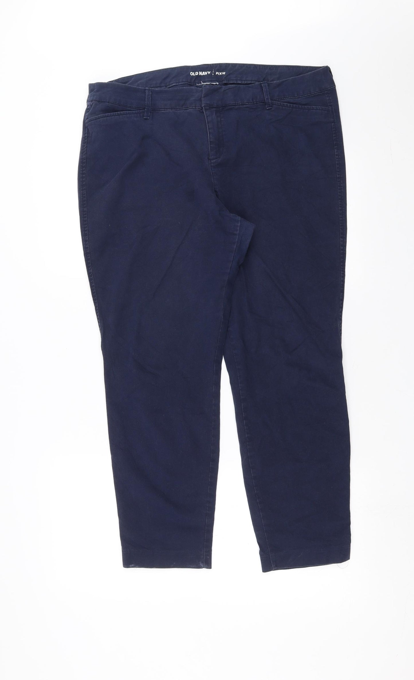 Old Navy Womens Blue   Trousers  Size 38 L26 in