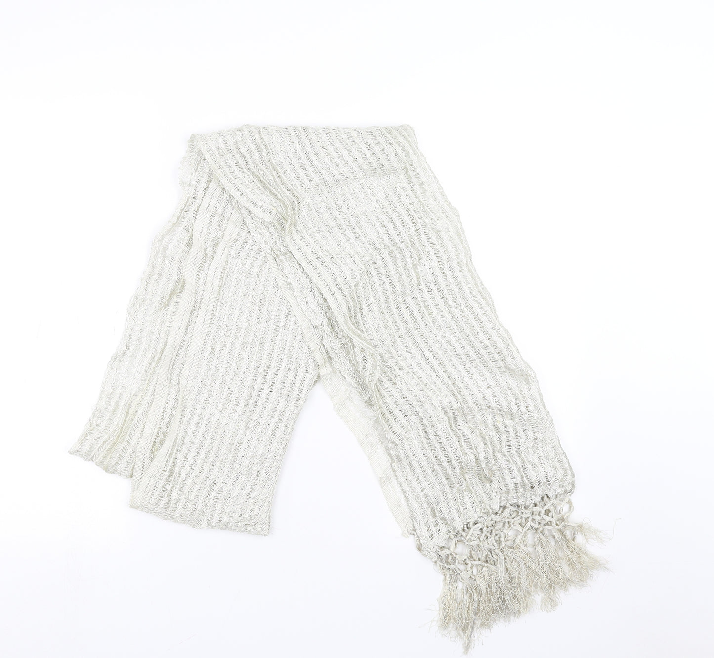 Preworn Womens Gold    Scarf