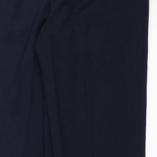DELMOD Womens Blue   Trousers  Size 14 L29 in