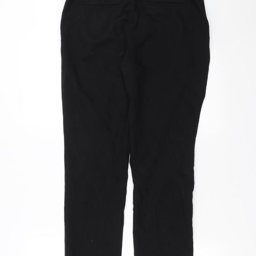 H&M Womens Black   Trousers  Size 12 L29 in