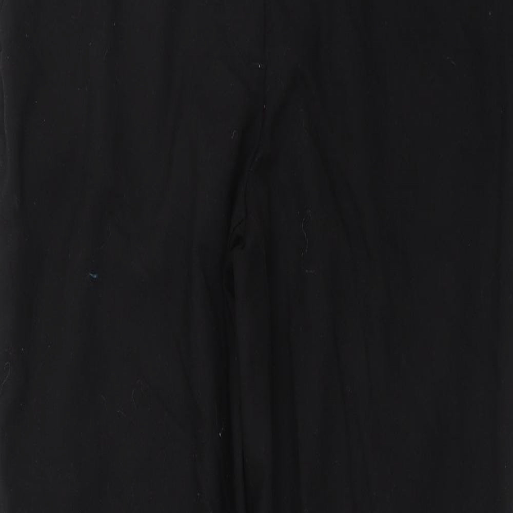 H&M Womens Black   Trousers  Size 12 L29 in