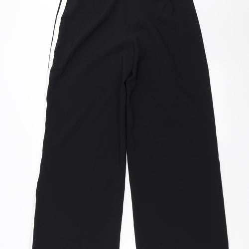 Preworn Womens Black   Trousers  Size 32 in L30 in - side splits