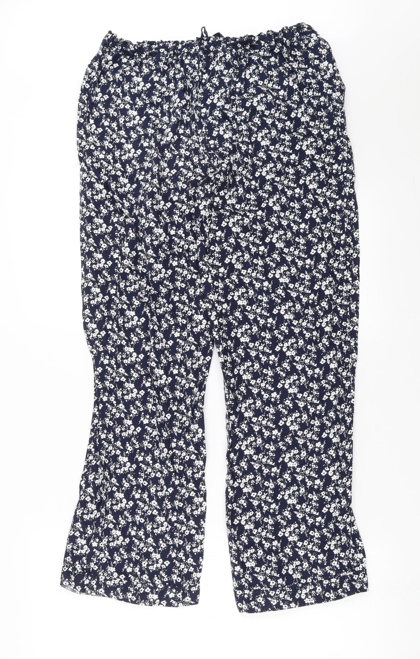 Hush Womens Blue Floral   Pyjama Pants Size S