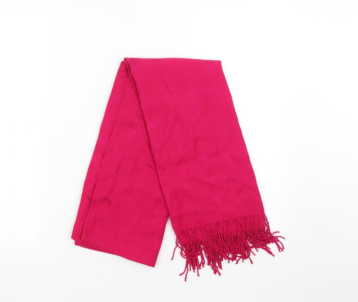 Preworn Womens Pink Geometric   Shawl/Wrap