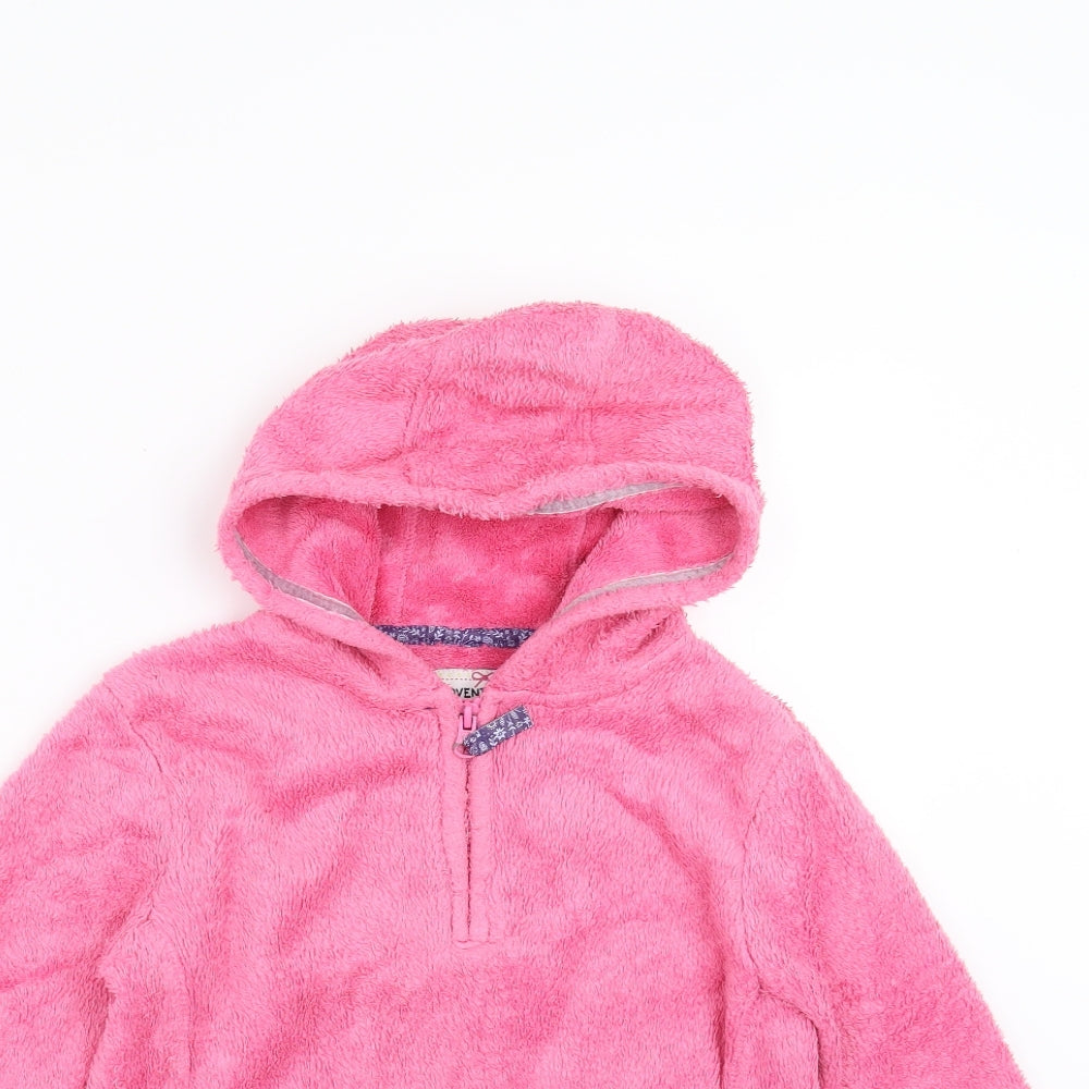 Peter Storm Girls Pink   Pullover Hoodie Size 7-8 Years