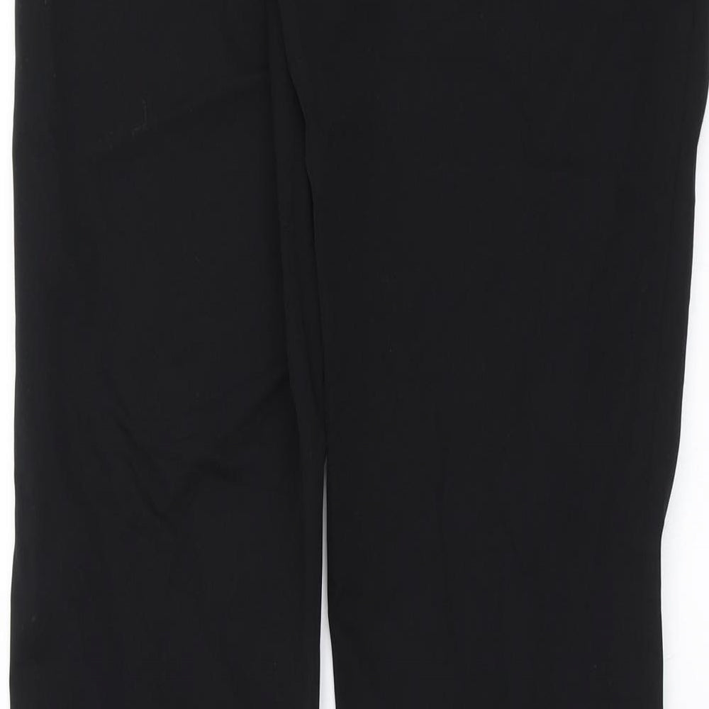 PINKO Womens Black   Trousers  Size 14 L32 in - Stirrup