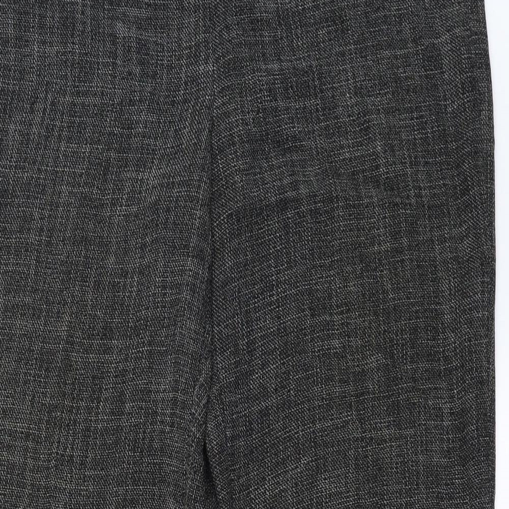 PRECIS PETITE Womens Grey   Trousers  Size 8 L29 in