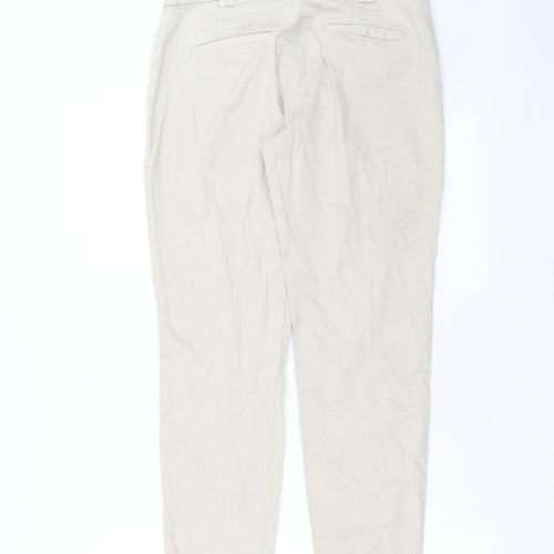 Mango Womens Beige   Trousers  Size 10 L26 in