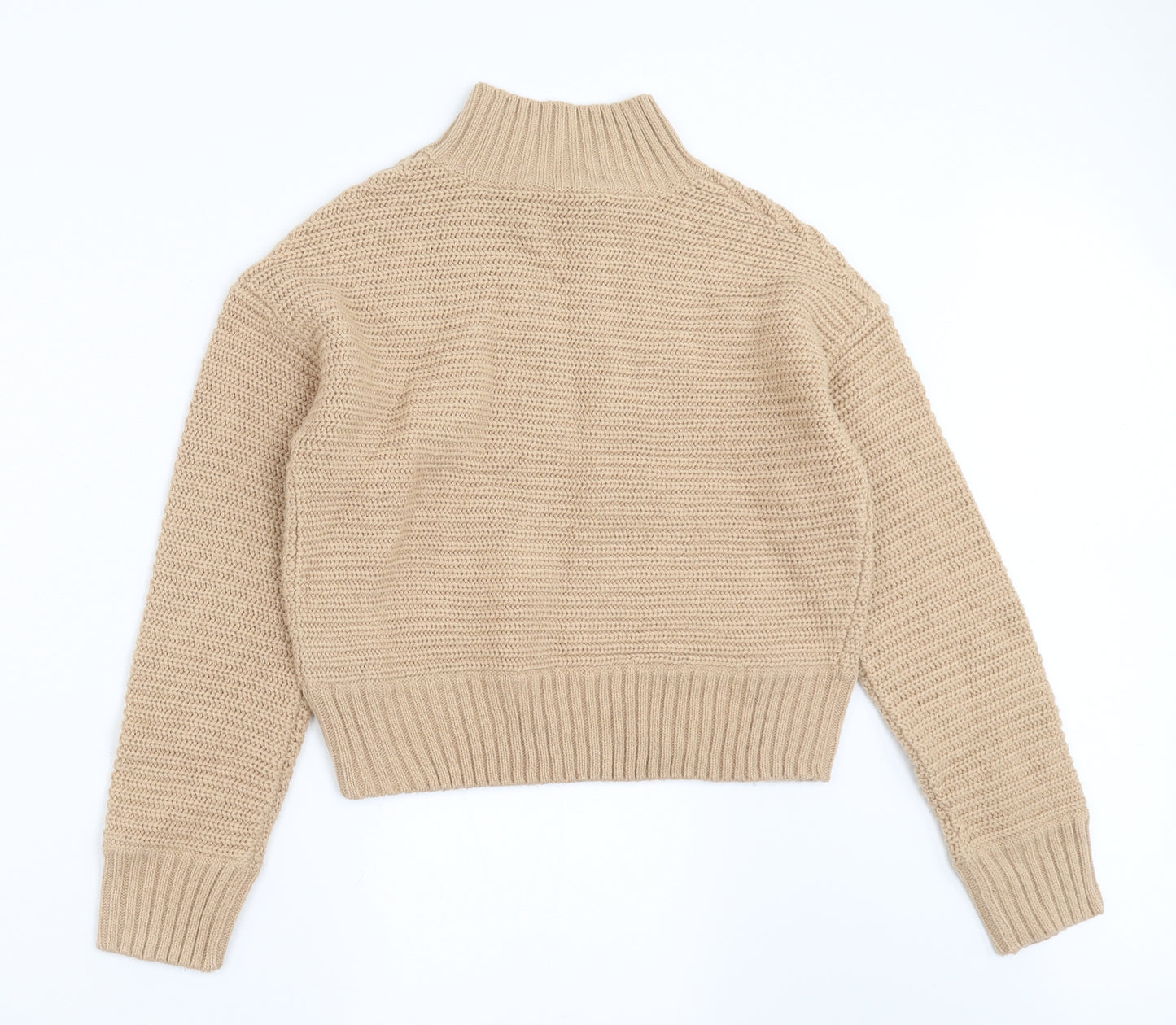 New Look Girls Beige  Knit Pullover Jumper Size 12-13 Years