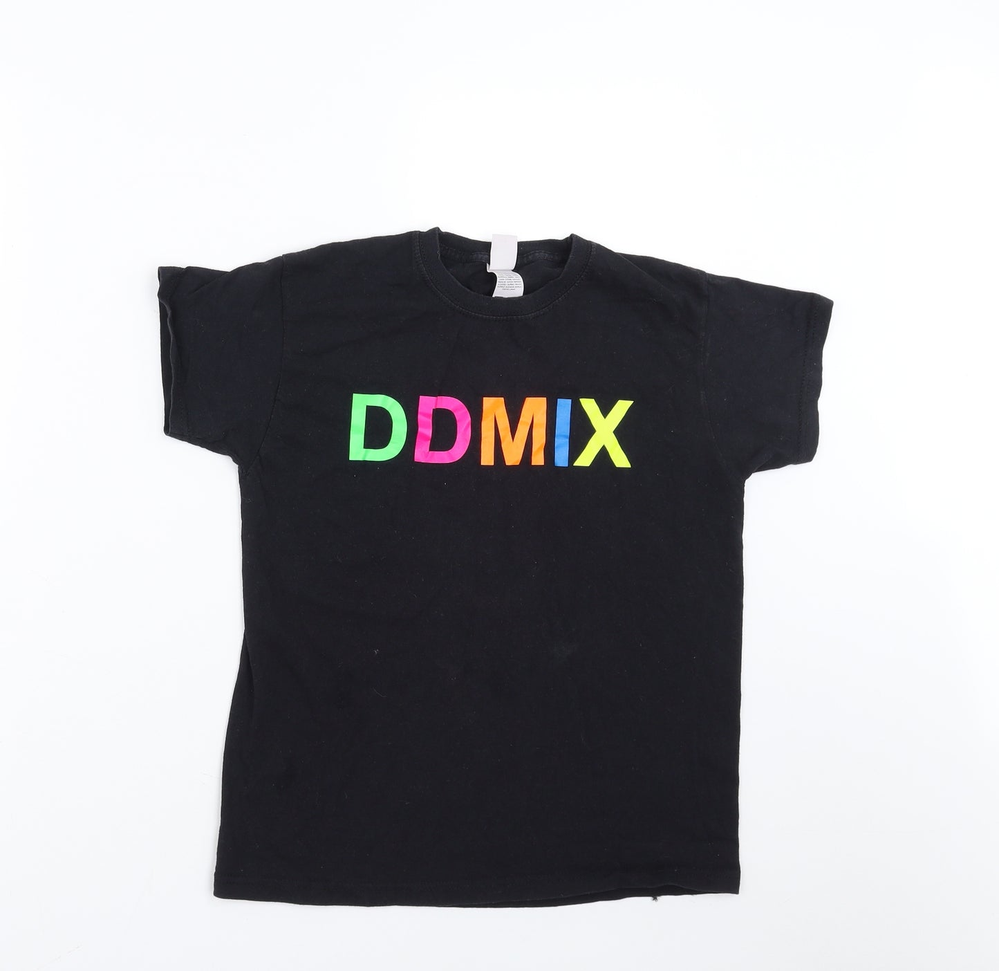 Fruit of the Loom Boys Black   Basic T-Shirt Size 9-10 Years  - ddmix
