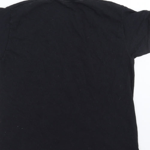 Fruit of the Loom Boys Black   Basic T-Shirt Size 9-10 Years  - ddmix