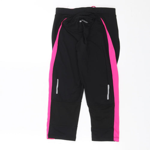 Karrimor Womens Black   Cropped Leggings Size 10 L18 in - running