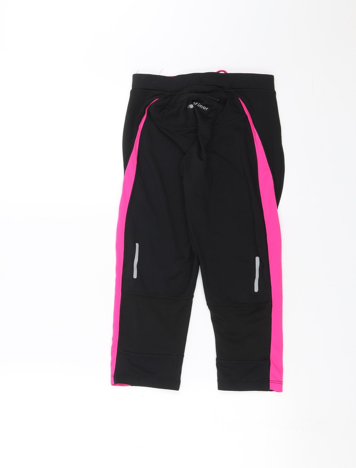 Karrimor Womens Black   Cropped Leggings Size 10 L18 in - running