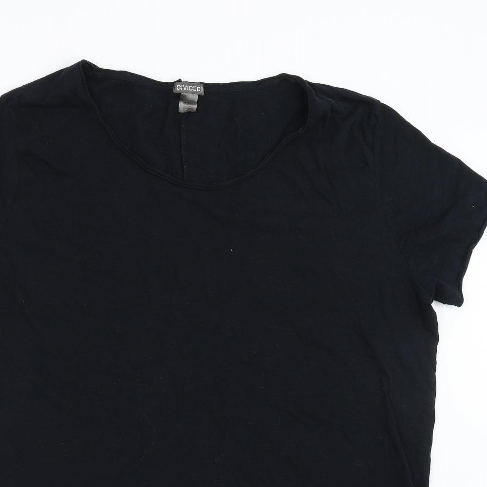 Divided by H&M Mens Black    T-Shirt Size XL