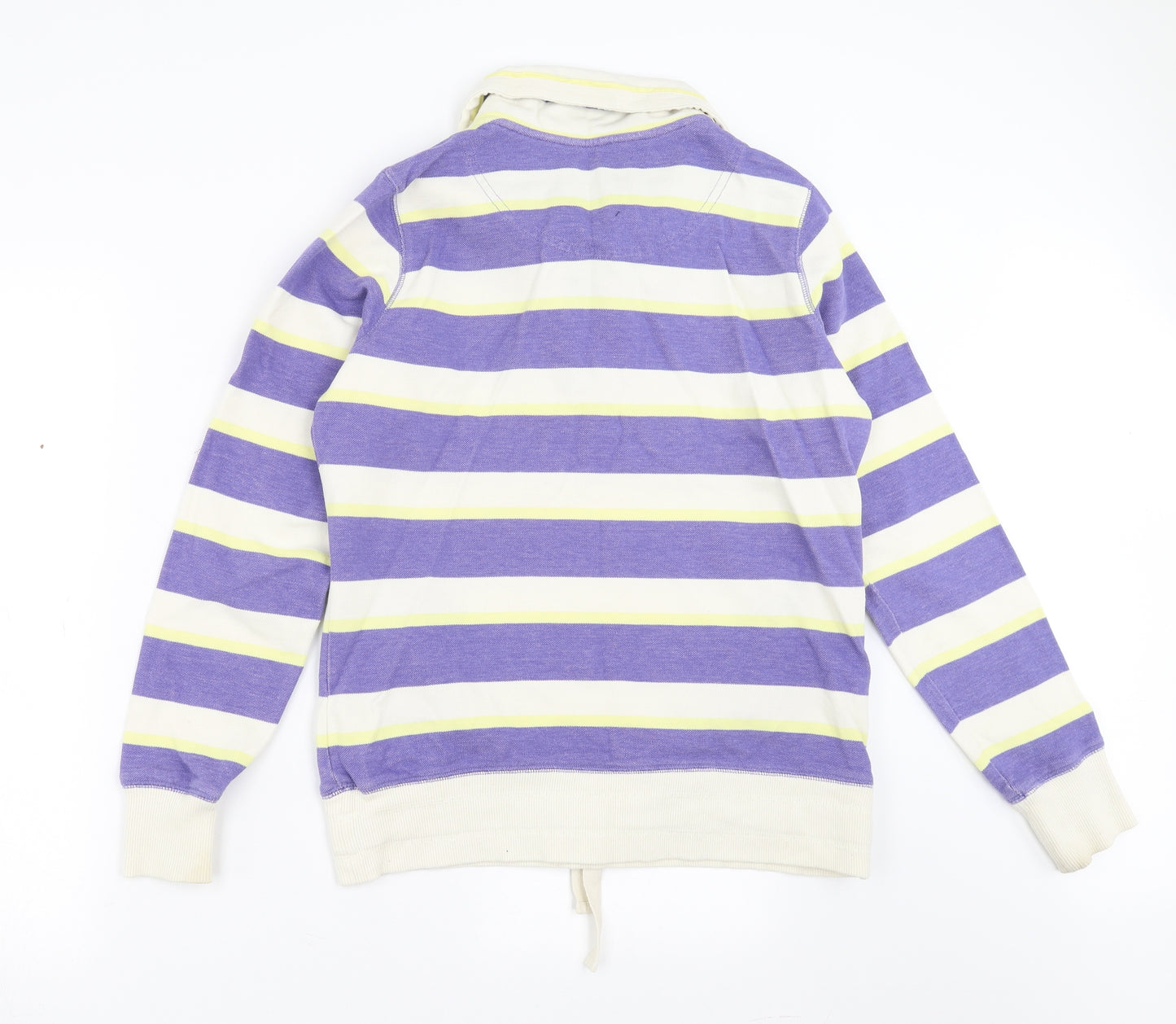 Marks and Spencer Womens Purple Striped  Pullover Jumper Size 14