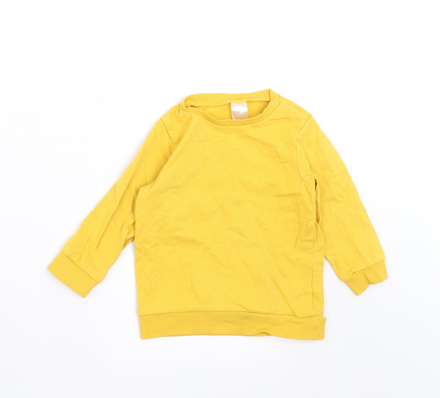 H&M Baby Yellow   Pullover Jumper Size 9-12 Months  - Sweatshirt