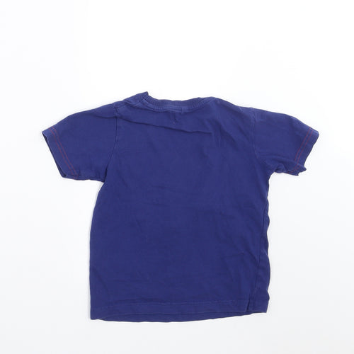 Marks and Spencer Baby Blue   Basic T-Shirt Size 18-24 Months  - crab