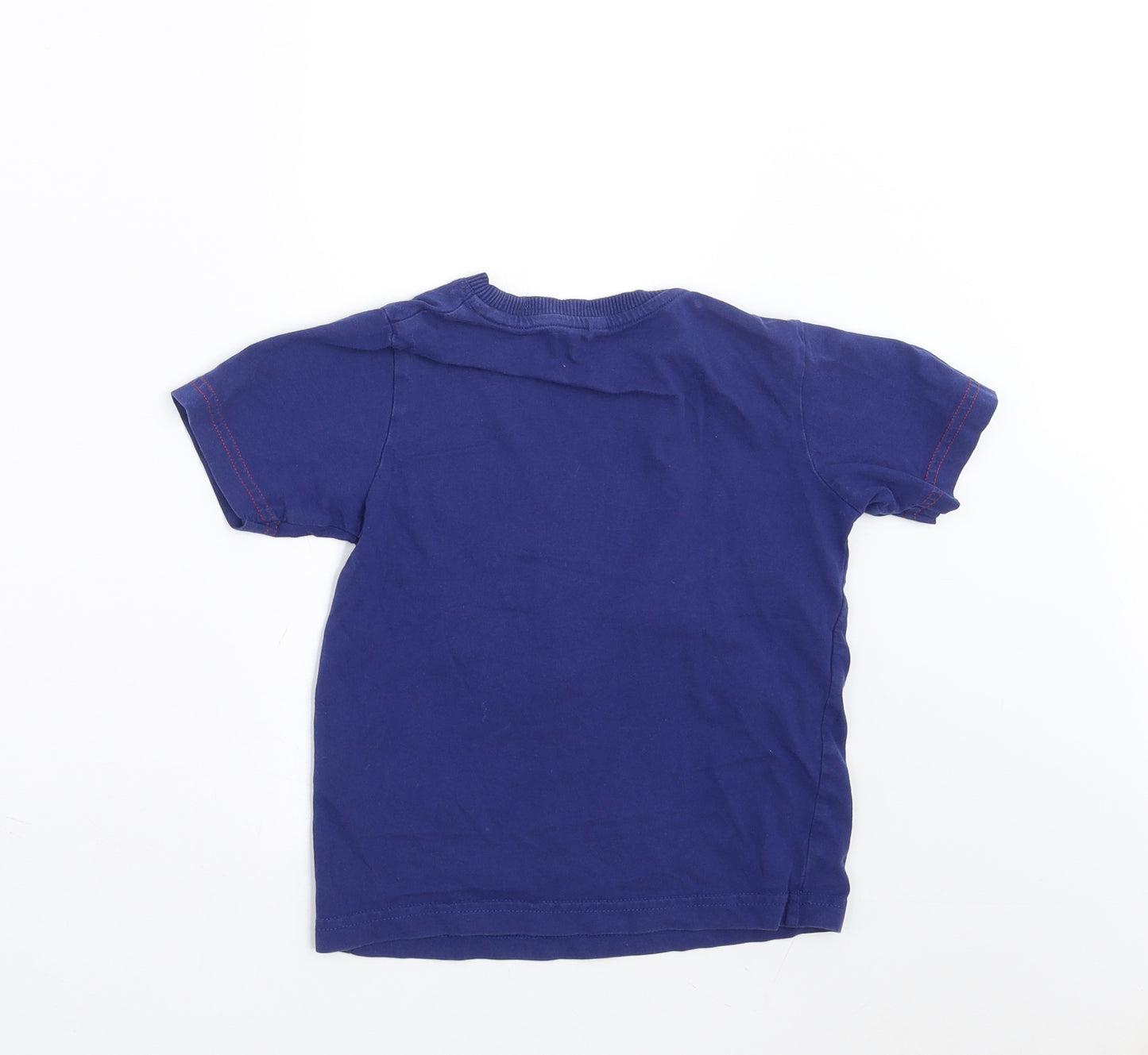 Marks and Spencer Baby Blue   Basic T-Shirt Size 18-24 Months  - crab