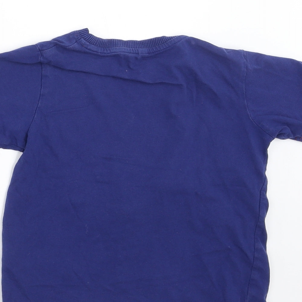 Marks and Spencer Baby Blue   Basic T-Shirt Size 18-24 Months  - crab