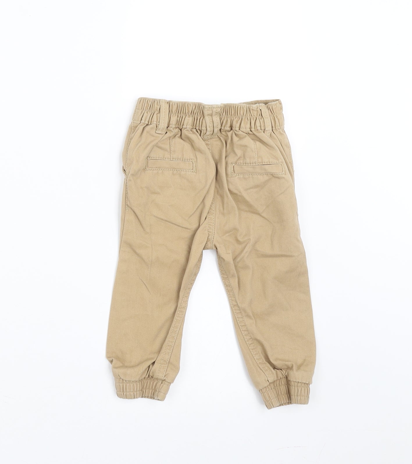 Little Rebel Baby Beige    Trousers Size 9-12 Months