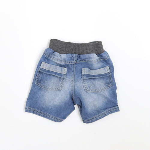 George Boys Blue  Denim  Trousers Size 18-24 Months  - shorts