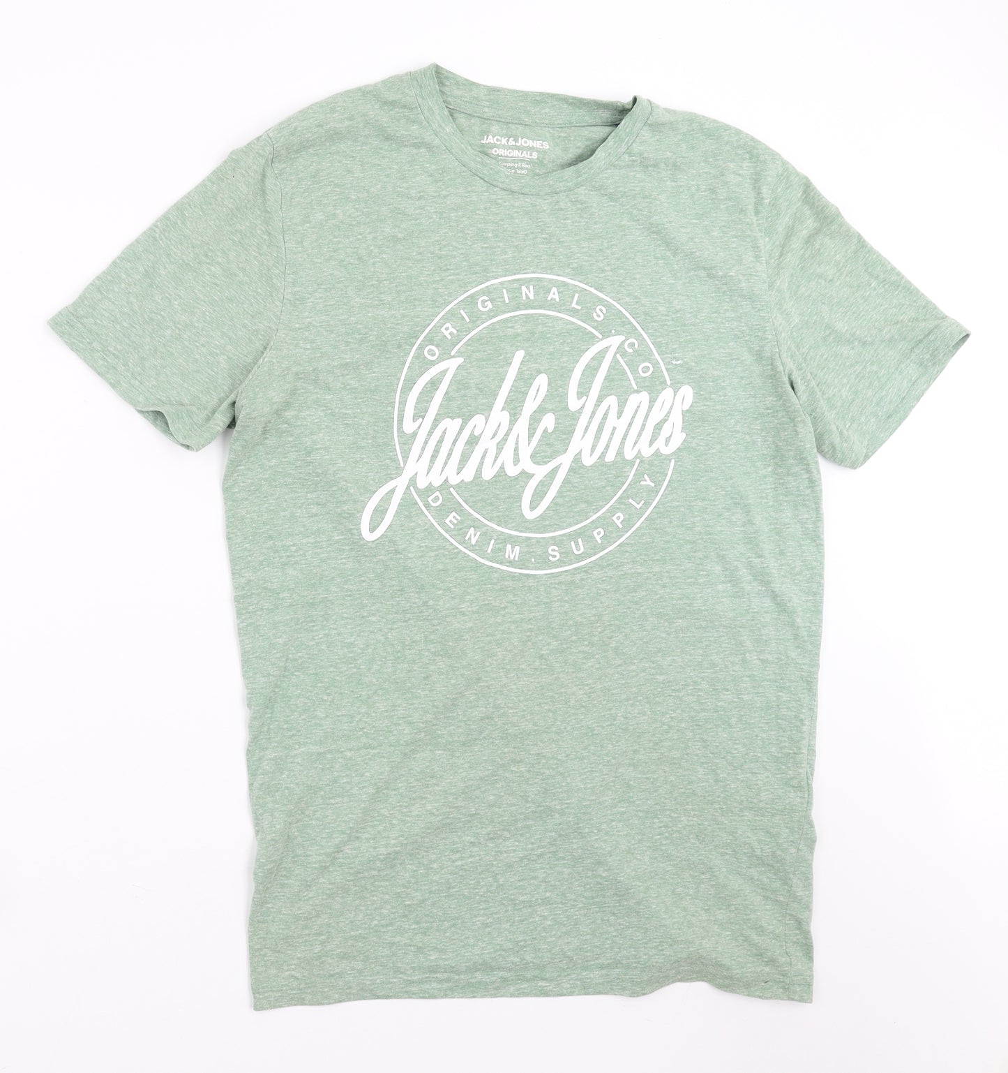 JACK & JONES Mens Gold    T-Shirt Size L