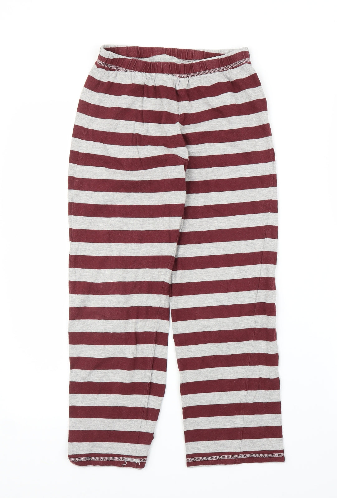George Boys Purple Striped   Pyjama Set Size 10 Years