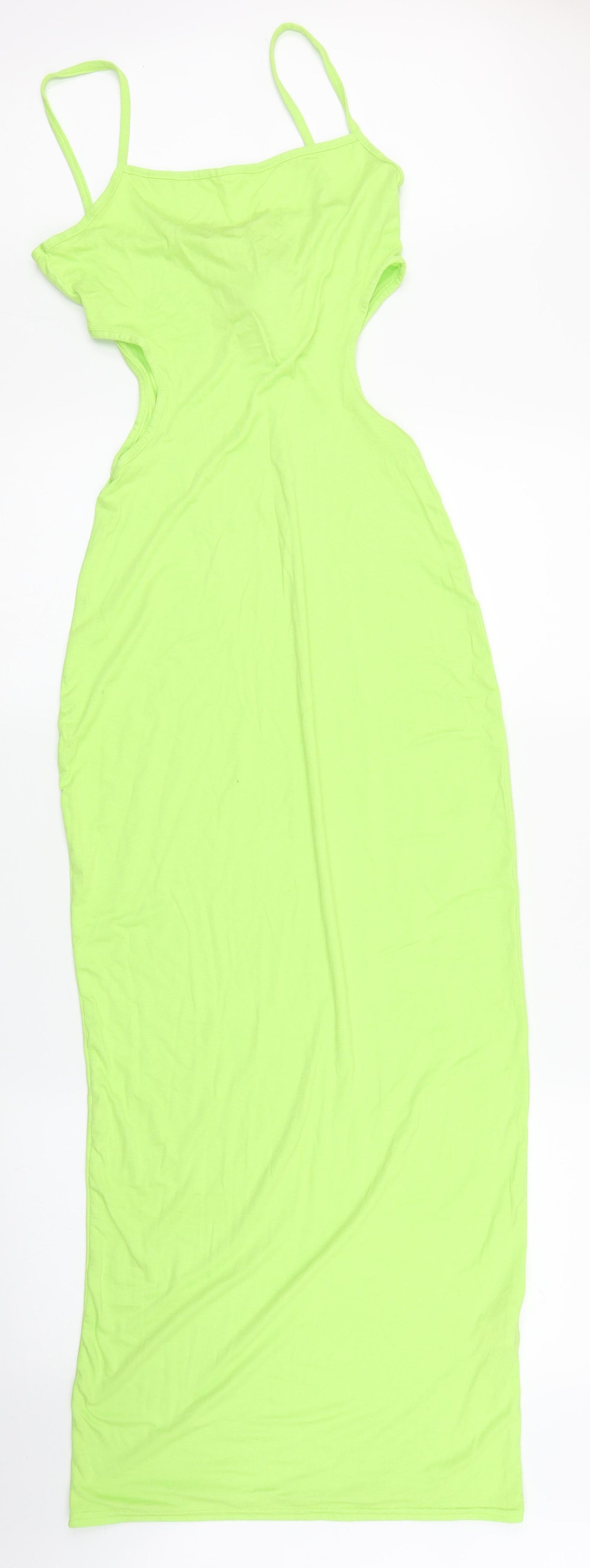 Boohoo Womens Green   Maxi  Size 10