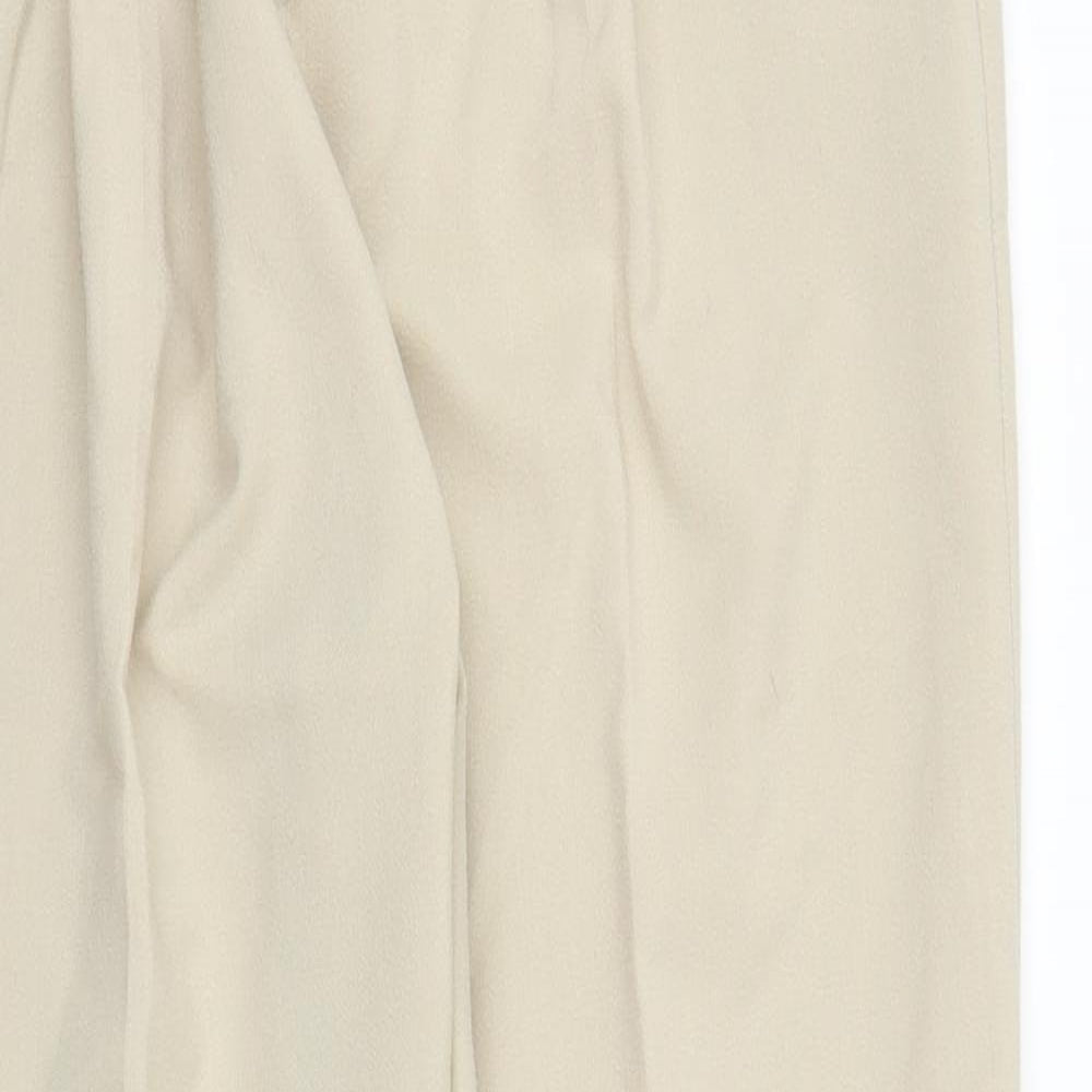 Preworn Womens Beige   Capri Trousers Size 12 L24 in